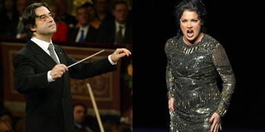 Riccardo Muti und Anna Netrebko