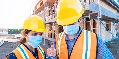 N&auml;chster Verordnungs-Hammer: Bauarbeiter m&uuml;ssen jetzt auch im Freien Maske tragen
