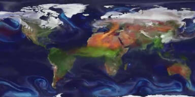 NASA-Studie: Globale Staubverteilung