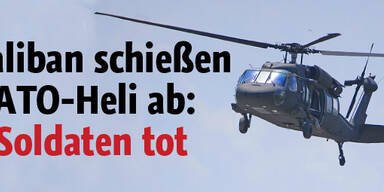 Taliban schossen NATO-Heli ab