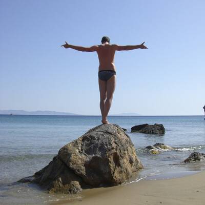 Der Tanzgott in Griechenland