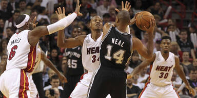 San Antonio nur mit B-Team gegen Miami