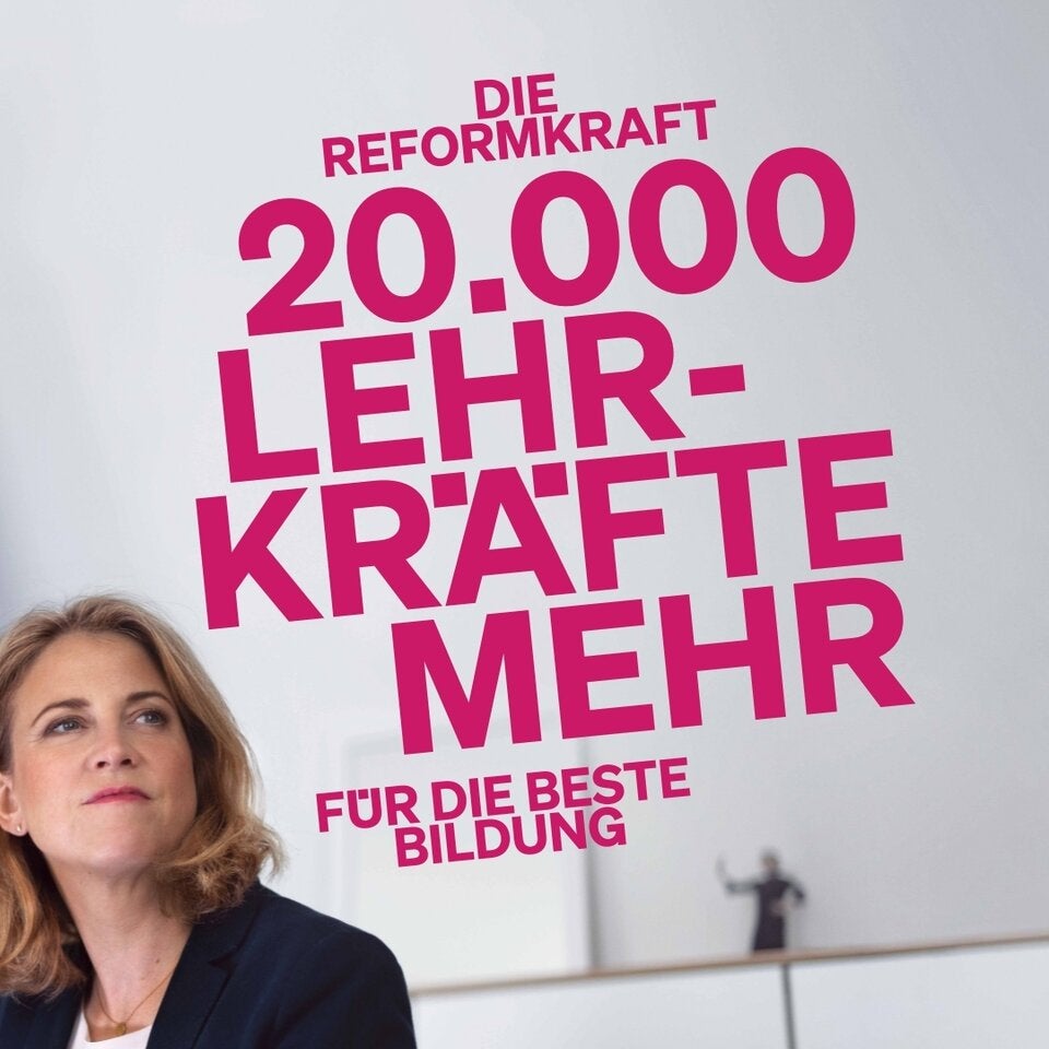 NEOS-Wahlplakate