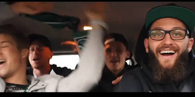 Ried-Kicker singen "Atemlos"