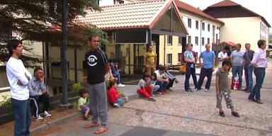 Chaos im Asyl-Lager Traiskirchen