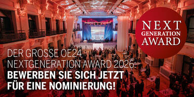 Next Generation Award 2026 - Die Nominierung