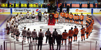 NHL-Restart mit politischer Botschaft