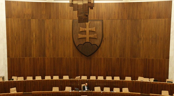 Parlament Nationalrat Narodna Rada SR Bratislava Slowakei