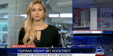 News TV: Tsipras droht mit R&uuml;cktritt