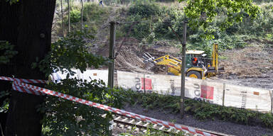 Nazi-Goldzug Grabarbeiten