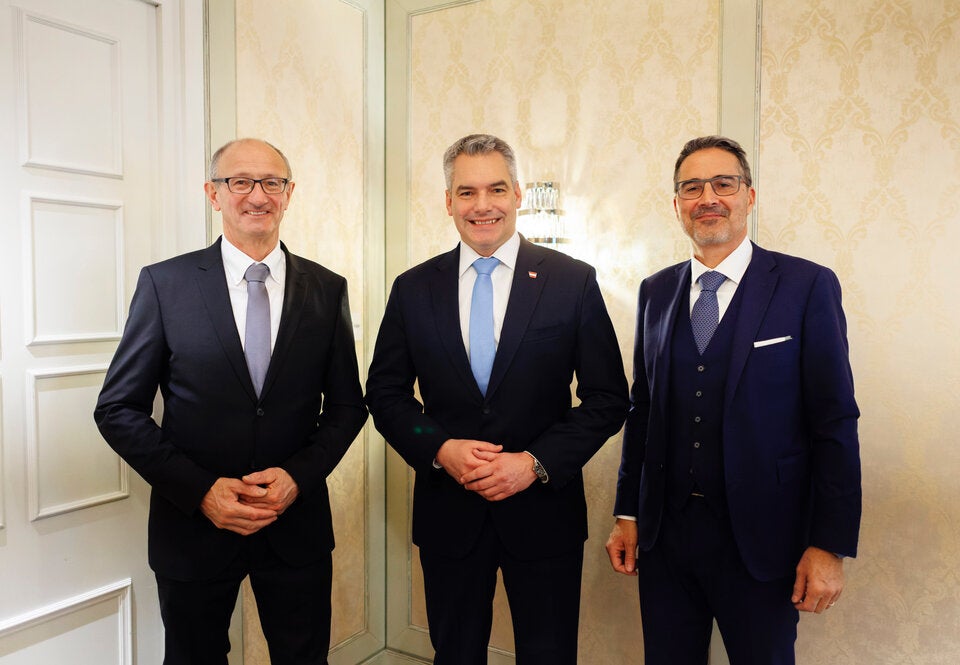 Nehammer, Kompatscher und Mattle