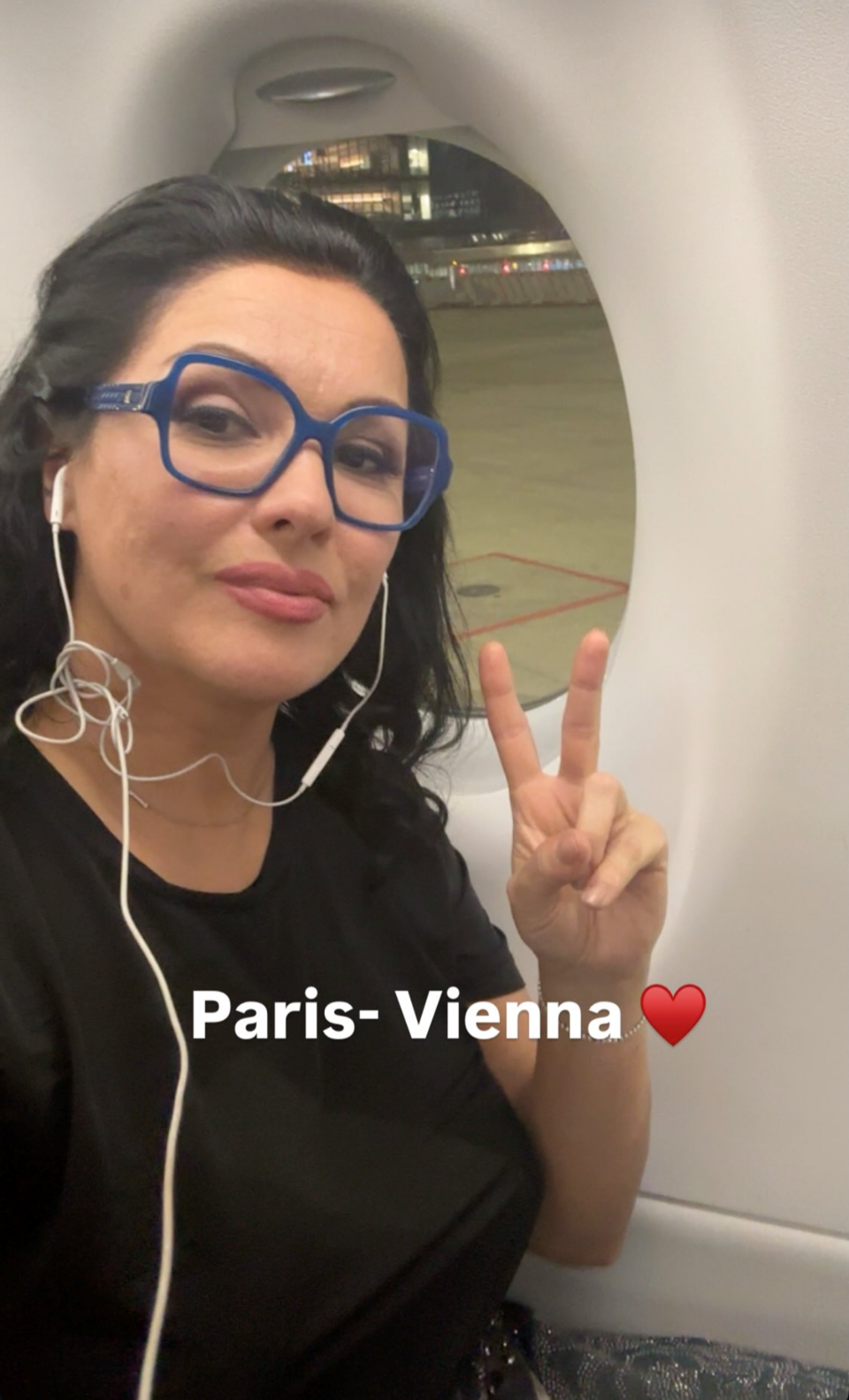 Netrebko ist im Anflug auf Wien. 