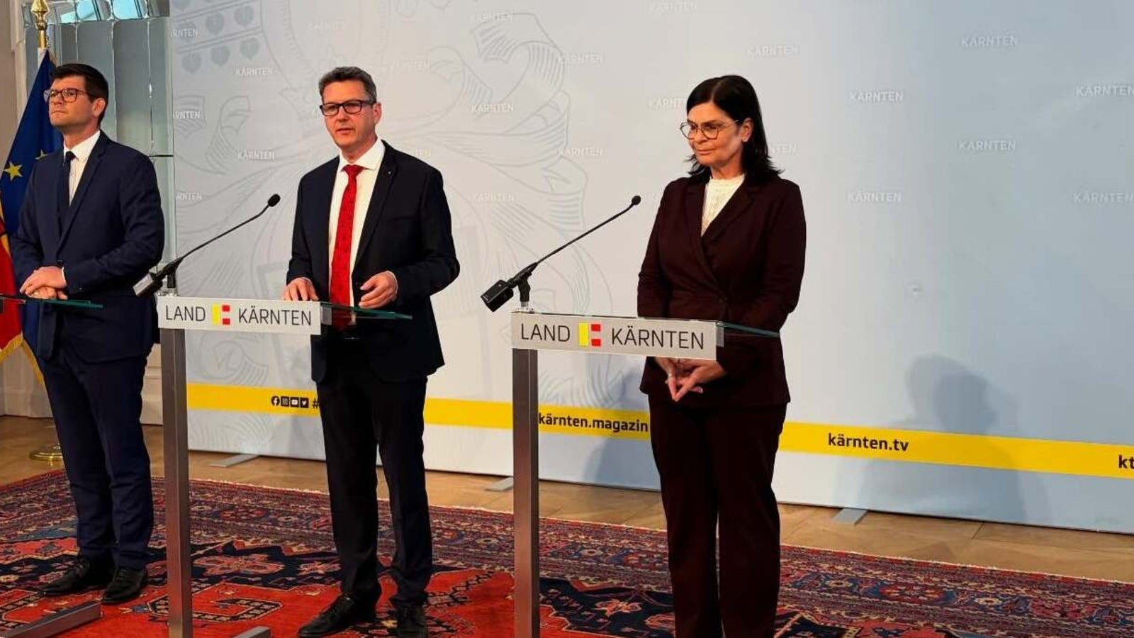 Kärntner Landesregierung formierte sich unter neuem LH Daniel Fellner ...