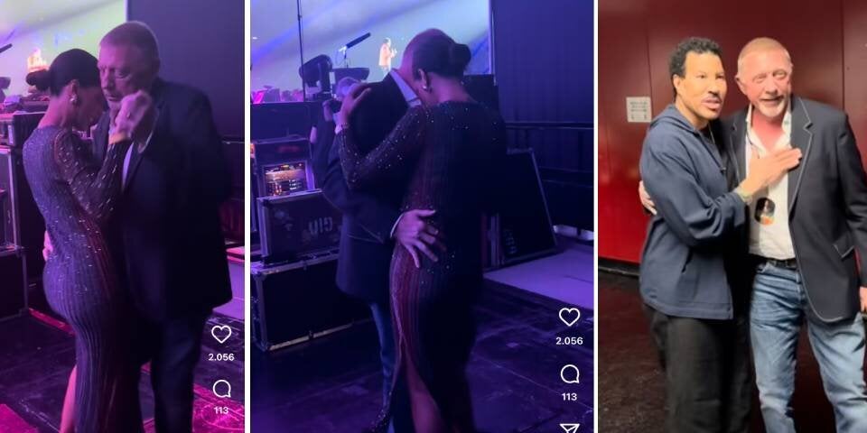 Boris Becker und seine Lilian beim oe24-Konzert von Lionel Richie