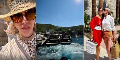 Nadja Bernhard auf Urlaub.