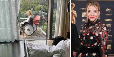 Chiara Pisati im Krankenhaus