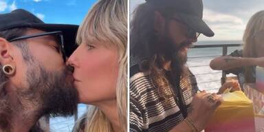 Heidi Klum und Tom Kaulitz feierten seinen 36. Geburtstag.