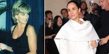 Prinzessin Diana und Meghan&nbsp;
