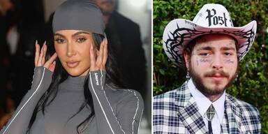 Kim Kardashian und Post Malone