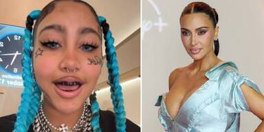 North West und Kim Kardashian&nbsp;