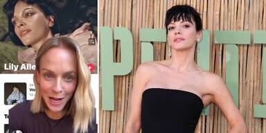 Mirjam Weichselbraun und Lily Allen