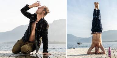 Philipp Hochmair wirbt jetzt für Wasser