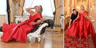68. Opernball: Mucha zeigt Traumrobe und 400.000-Euro-Schmuck