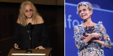 Barbara Streisand und Jane Fonda