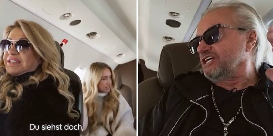Carmen, Shania und Robert Geiss