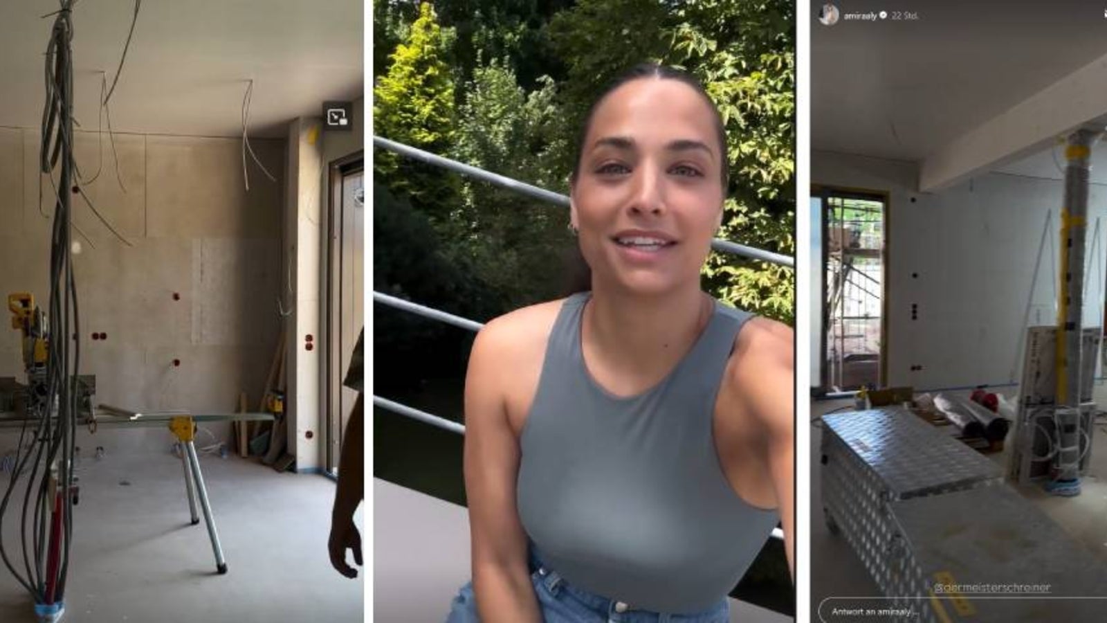 Pocher-Ex Amira Aly: Baustellen-Update - SO wird ihr neues Liebesnest ...