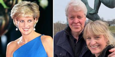 Prinzessin Diana und ihr Bruder Charles&nbsp;