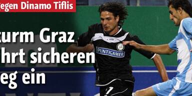 Sturm Graz fährt sicheren Sieg ein