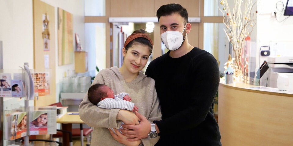 Neujahrsbaby Wien 2021 Ilyas