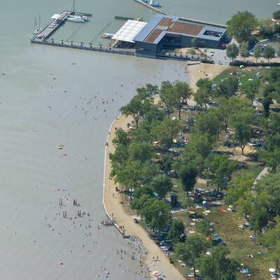 So wurden die Bäder bei der letzten Hitze-Welle vor ein paar Tagen gestürmt