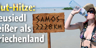Neusiedl heißer als Griechenland