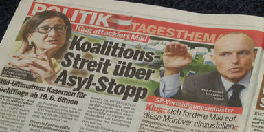 Koalitions-Streit über Asyl-Stopp