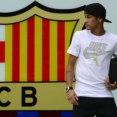 FC Barcelona präsentiert Superstar Neymar