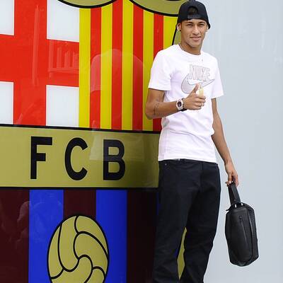 FC Barcelona präsentiert Superstar Neymar