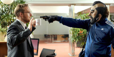 Schlanker Axel Stein als Action-Held 