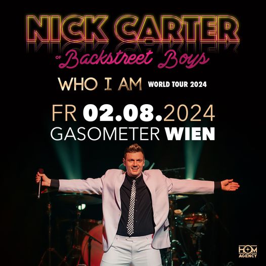Kreischalarm! Nick Carter von den Backstreet Boys kommt solo nach Wien