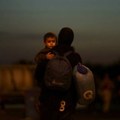 Flüchtlinge in Nickelsdorf