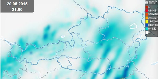 Winter mitten im Mai