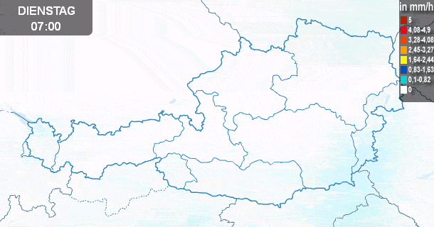 Niederschlags Prognose