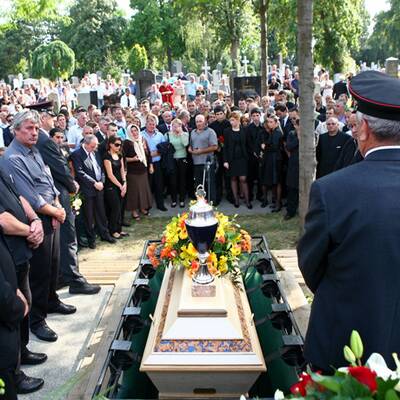 Das Begräbnis von Edip Sekowitsch in Wien