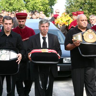 Das Begräbnis von Edip Sekowitsch in Wien