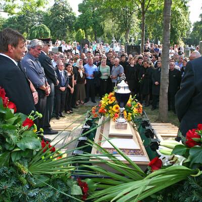Das Begräbnis von Edip Sekowitsch in Wien