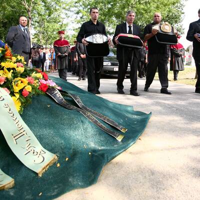 Das Begräbnis von Edip Sekowitsch in Wien