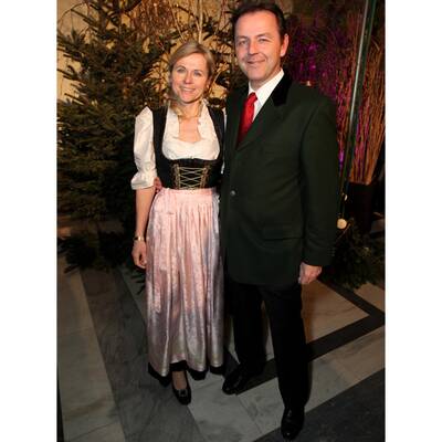 Siegfried WOLF mit Gattin 