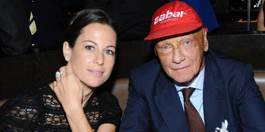 Niki und Birgit Lauda