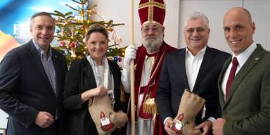 Hoher Nikolo-Besuch bei FP&Ouml; N&Ouml;